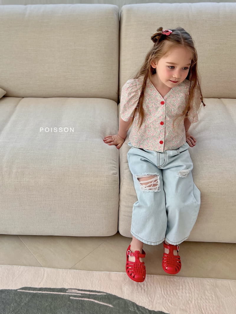 Poisson - Korean Children Fashion - #minifashionista - Lagge Blouse - 6
