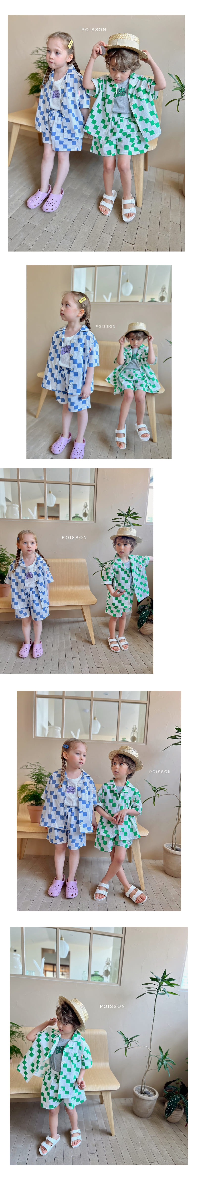 Poisson - Korean Children Fashion - #prettylittlegirls - Paradise Top Bottom Set