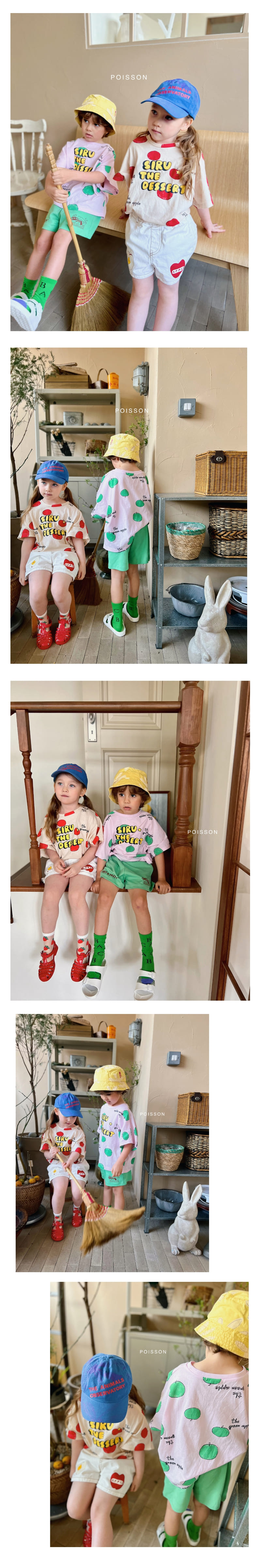 Poisson - Korean Children Fashion - #todddlerfashion - Siru Tee - 5