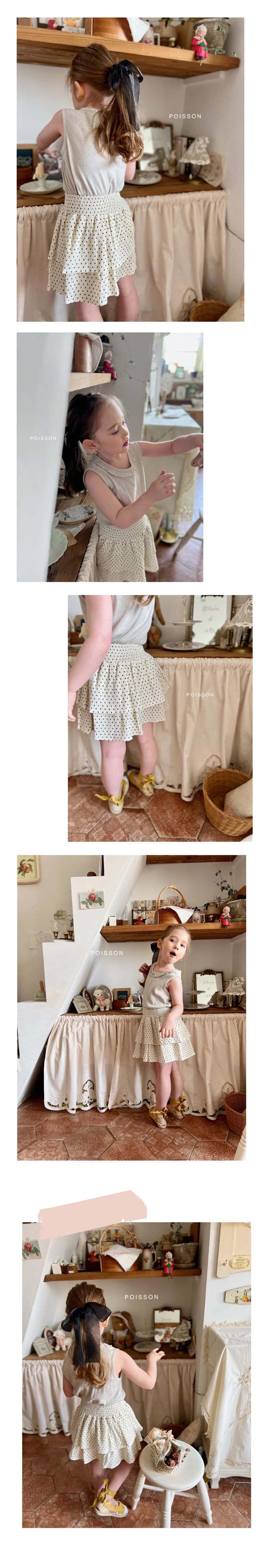 Poisson - Korean Children Fashion - #toddlerclothing - Mue Mue Skirt - 2