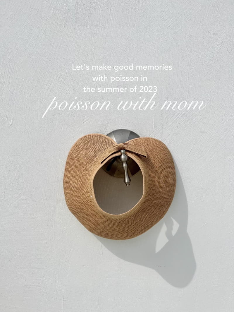 Poisson - Korean Women Fashion - #momslook - Ribbon Sun Cap Mom - 3