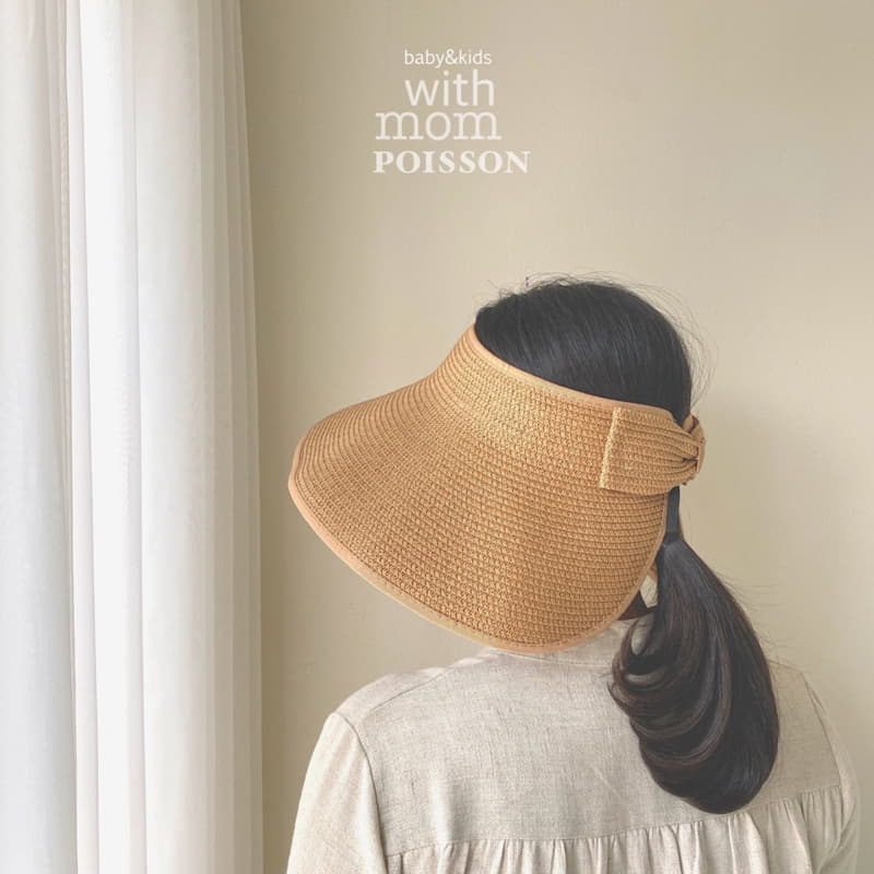 Poisson - Korean Women Fashion - #momslook - Ribbon Sun Cap Mom - 7