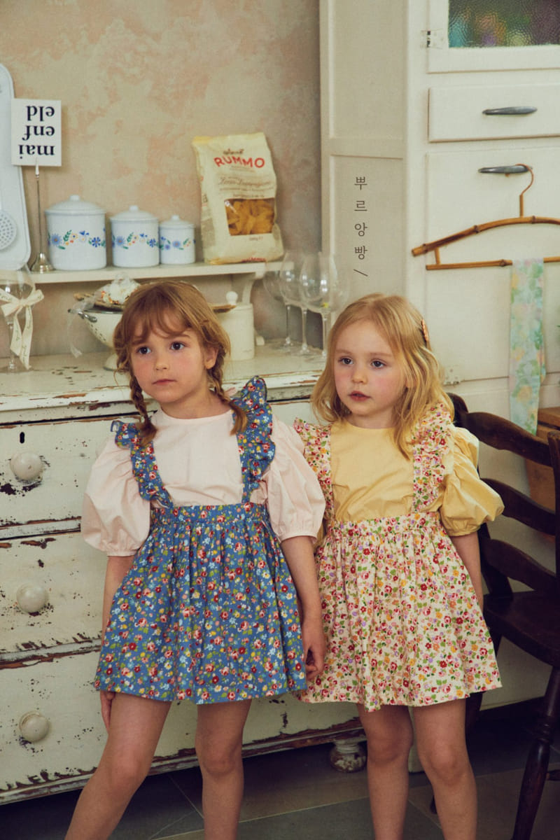 Pourenfant - Korean Children Fashion - #childrensboutique - Alisha Flower Skirt - 3