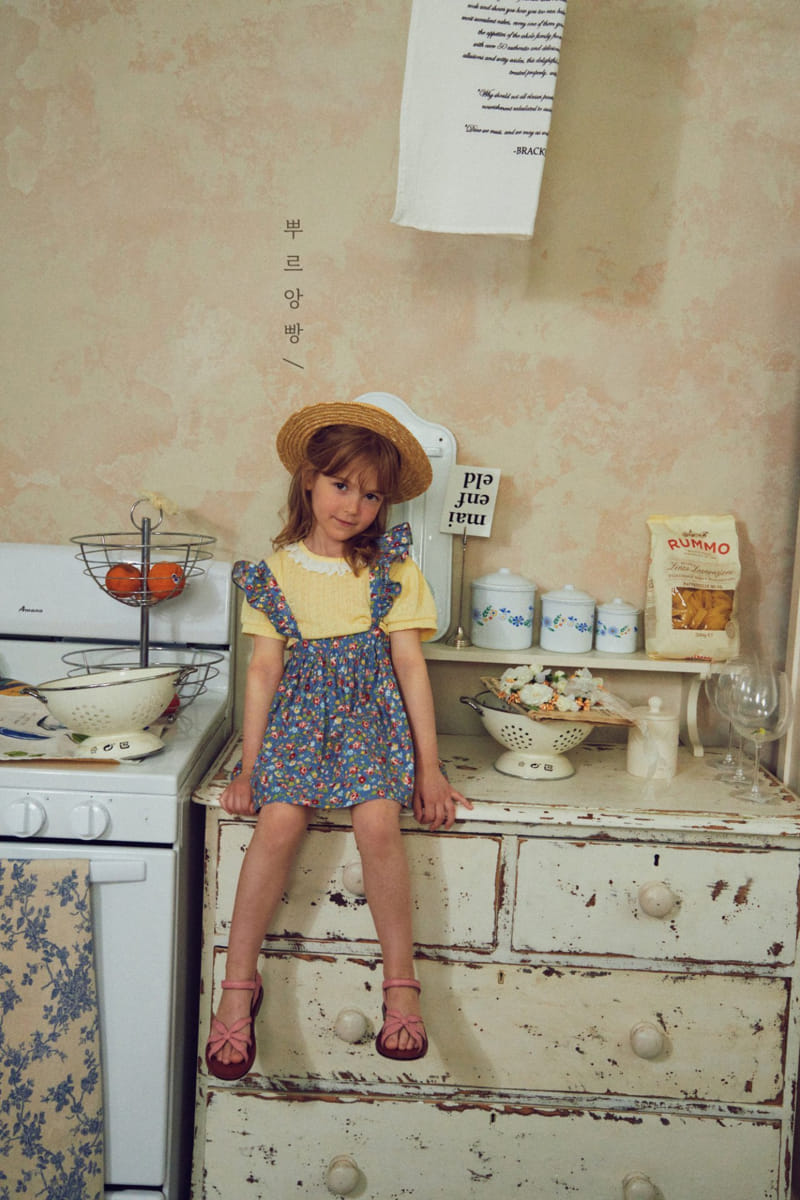 Pourenfant - Korean Children Fashion - #childrensboutique - Alisha Flower Skirt - 4