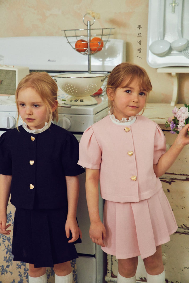 Pourenfant - Korean Children Fashion - #kidzfashiontrend - Pure Linen Puff Blouse
