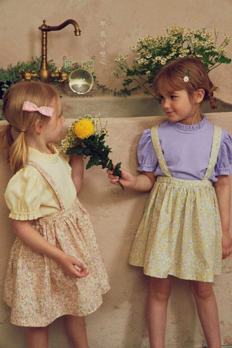Pourenfant - Korean Children Fashion - #magicofchildhood - Waffle Lina Blouse - 5