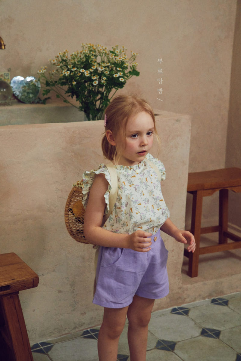 Pourenfant - Korean Children Fashion - #prettylittlegirls - Shabet Linen Shirt - 5