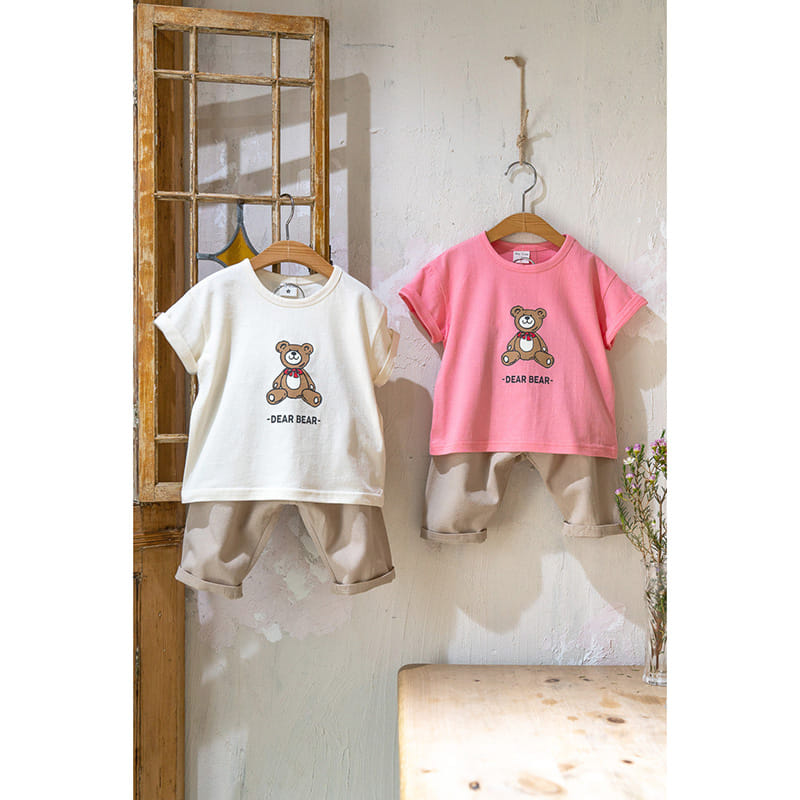 Raykids - Korean Children Fashion - #kidsstore - Dear Bear Tee - 5