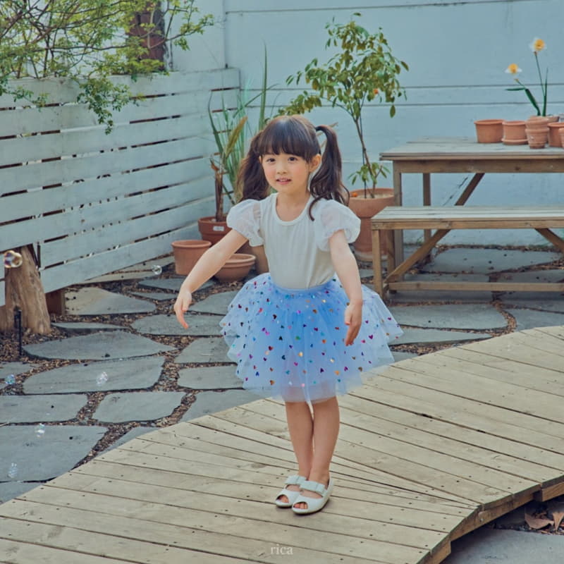 Rica - Korean Children Fashion - #kidzfashiontrend - Eyelet Tee - 8
