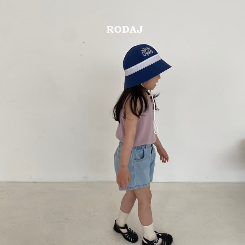 Roda J - Korean Children Fashion - #childofig - Low Sleeveless Tee - 10