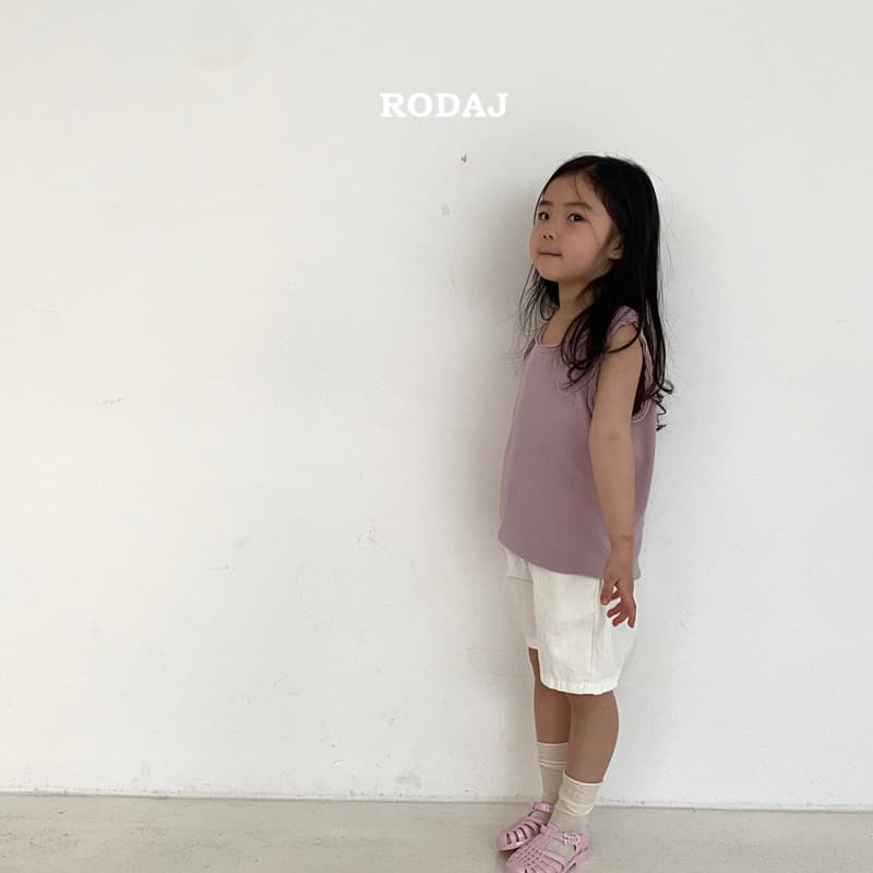 Roda J - Korean Children Fashion - #childrensboutique - Low Sleeveless Tee - 11
