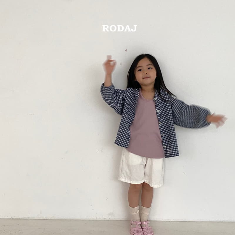 Roda J - Korean Children Fashion - #designkidswear - Low Sleeveless Tee - 12
