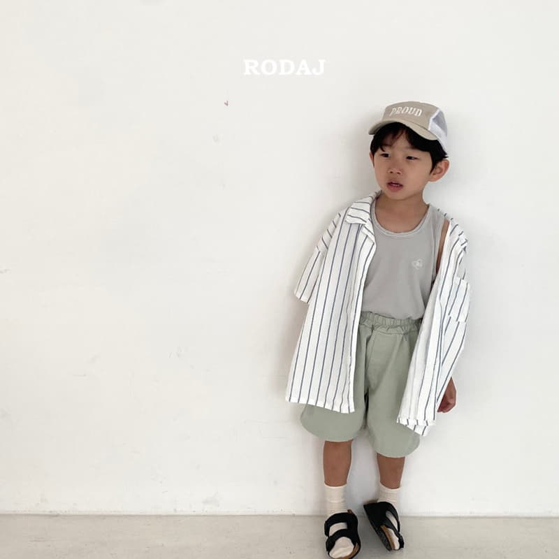 Roda J - Korean Children Fashion - #littlefashionista - Low Sleeveless Tee - 4