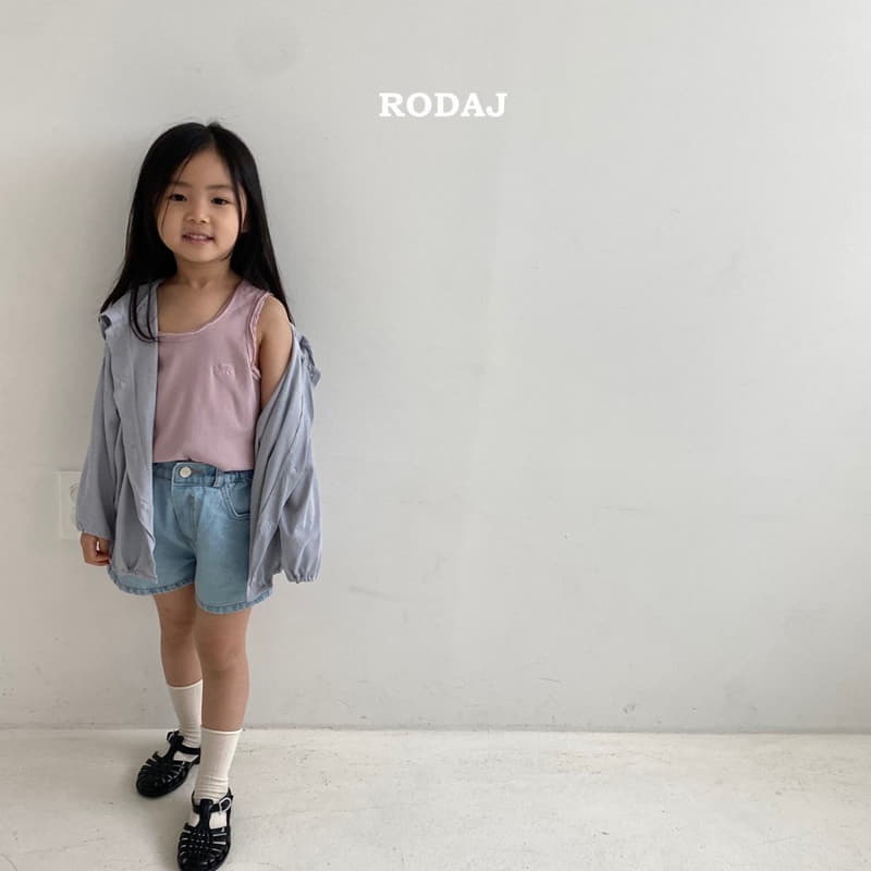 Roda J - Korean Children Fashion - #stylishchildhood - Low Sleeveless Tee - 9
