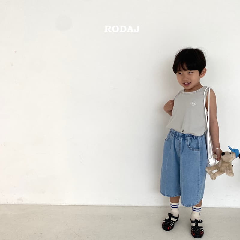 Roda J - Korean Children Fashion - #todddlerfashion - Low Sleeveless Tee - 7