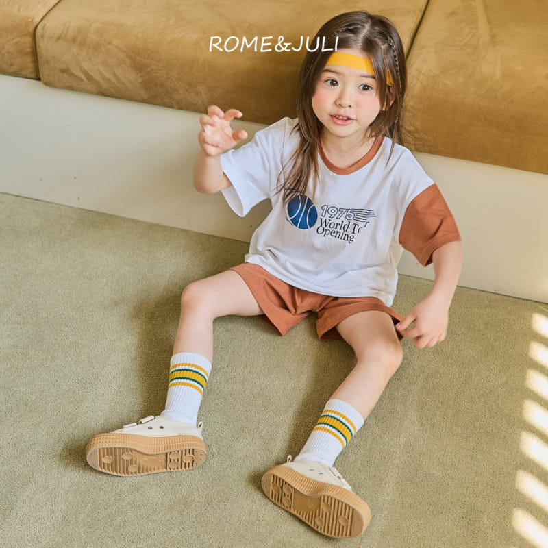 Rome Juli - Korean Children Fashion - #Kfashion4kids - Sporty Top Bottom Set - 10