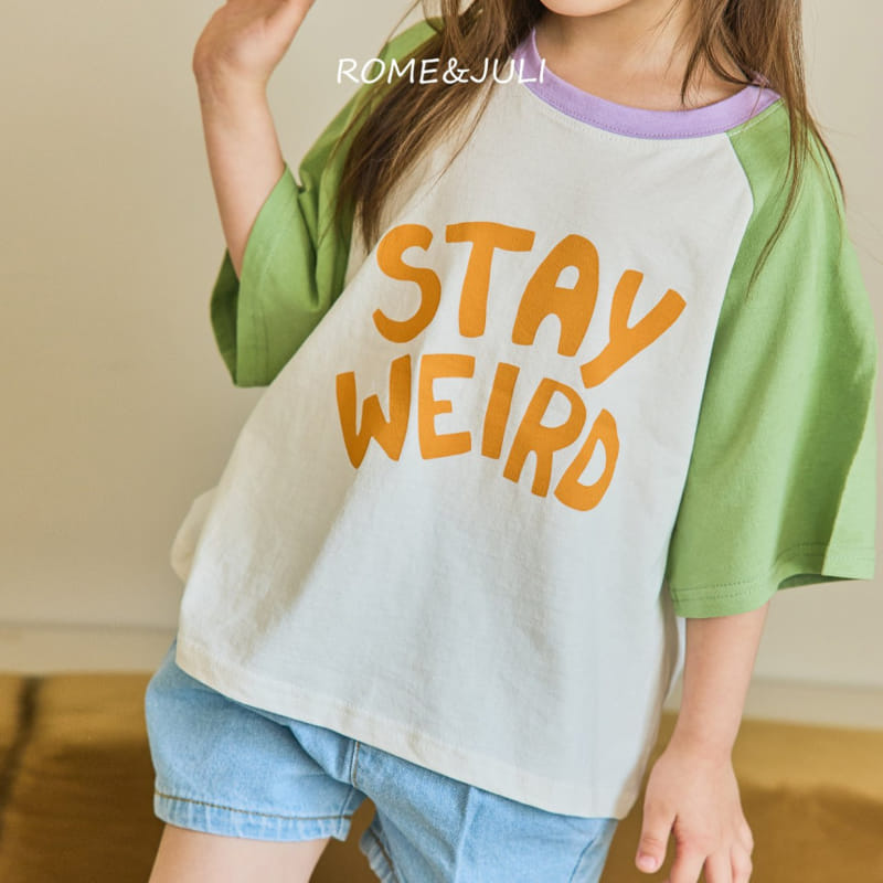 Rome Juli - Korean Children Fashion - #Kfashion4kids - Stay Color Tee - 9