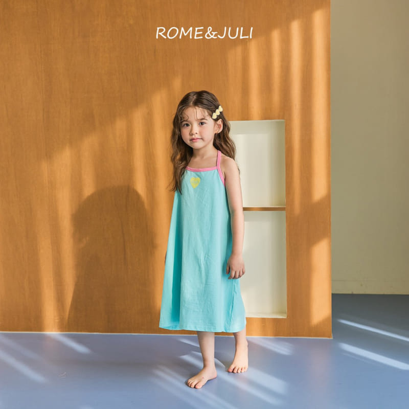 Rome Juli - Korean Children Fashion - #childofig - Kiki Heart String One-piece - 6