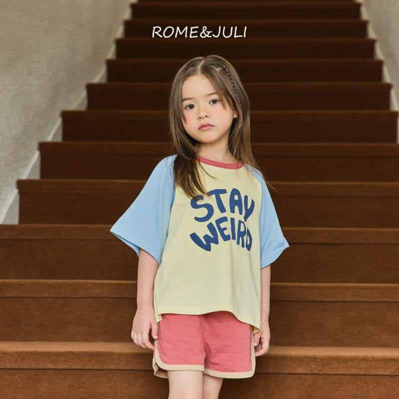 Rome Juli - Korean Children Fashion - #childofig - Stay Color Tee