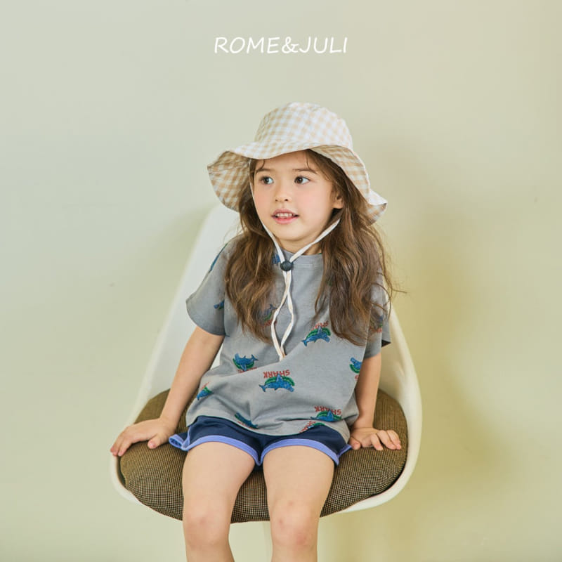 Rome Juli - Korean Children Fashion - #childofig - Swimming Shark Tee - 8