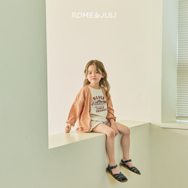 Rome Juli - Korean Children Fashion - #childrensboutique - Summer Basic Cardigan - 8