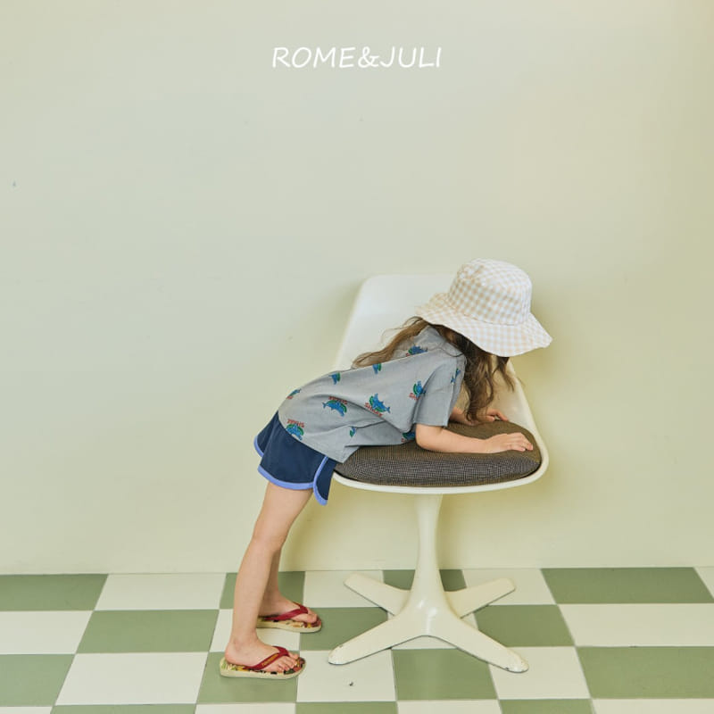 Rome Juli - Korean Children Fashion - #childrensboutique - Swimming Shark Tee - 10
