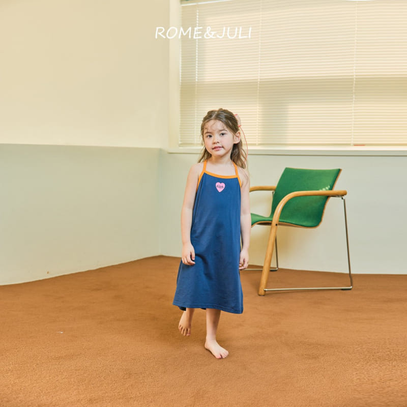 Rome Juli - Korean Children Fashion - #designkidswear - Kiki Heart String One-piece - 8
