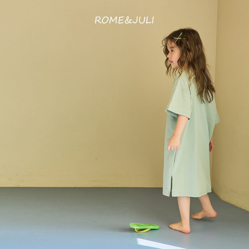 Rome Juli - Korean Children Fashion - #designkidswear - July Long Tee One-piece - 7