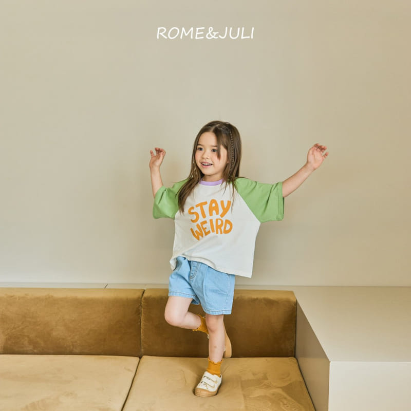 Rome Juli - Korean Children Fashion - #designkidswear - Stay Color Tee - 3