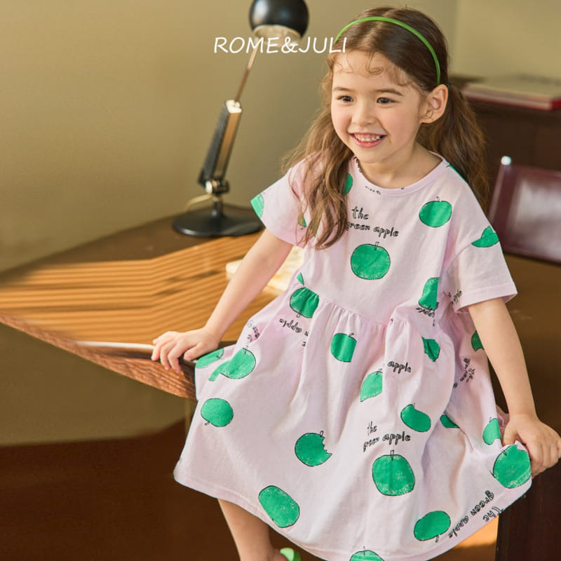 Rome Juli - Korean Children Fashion - #designkidswear - Apple Turing One-piece - 12