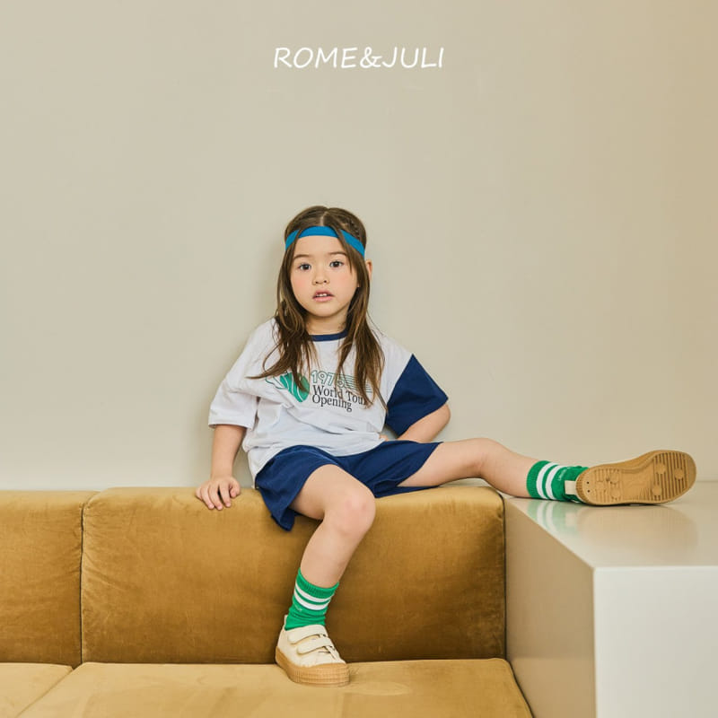 Rome Juli - Korean Children Fashion - #discoveringself - Sporty Top Bottom Set - 5
