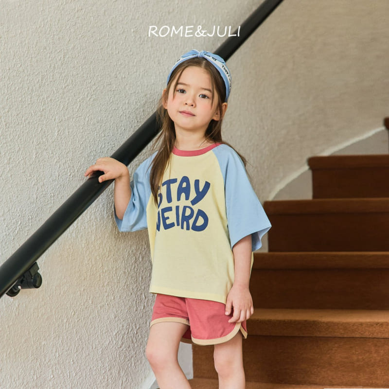Rome Juli - Korean Children Fashion - #designkidswear - Stay Color Tee - 4