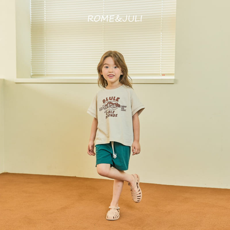 Rome Juli - Korean Children Fashion - #discoveringself - Family Trap Tee