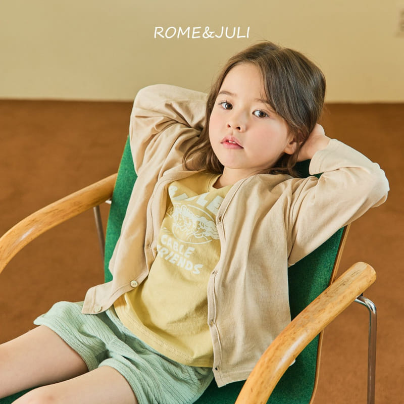 Rome Juli - Korean Children Fashion - #fashionkids - Summer Basic Cardigan - 11