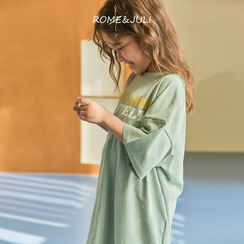 Rome Juli - Korean Children Fashion - #fashionkids - July Long Tee One-piece - 9