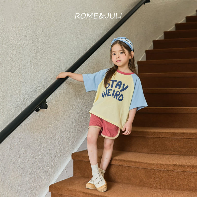 Rome Juli - Korean Children Fashion - #fashionkids - Stay Color Tee - 5