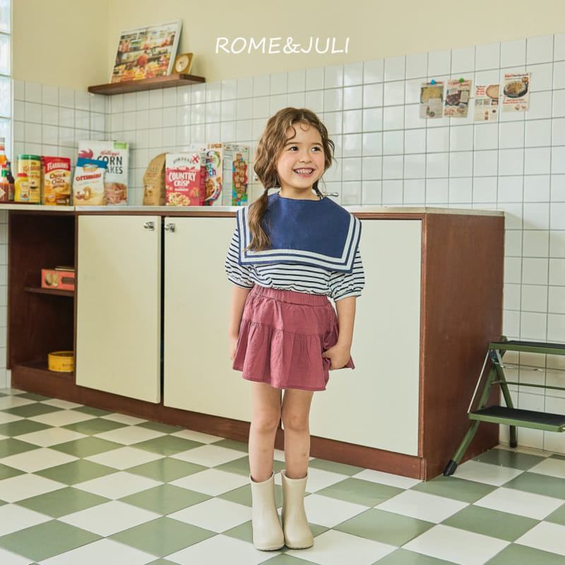 Rome Juli - Korean Children Fashion - #discoveringself - Sailor Cape - 4