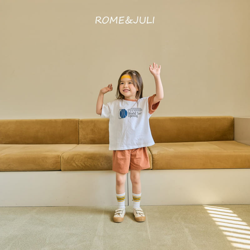 Rome Juli - Korean Children Fashion - #kidsstore - Sporty Top Bottom Set - 8