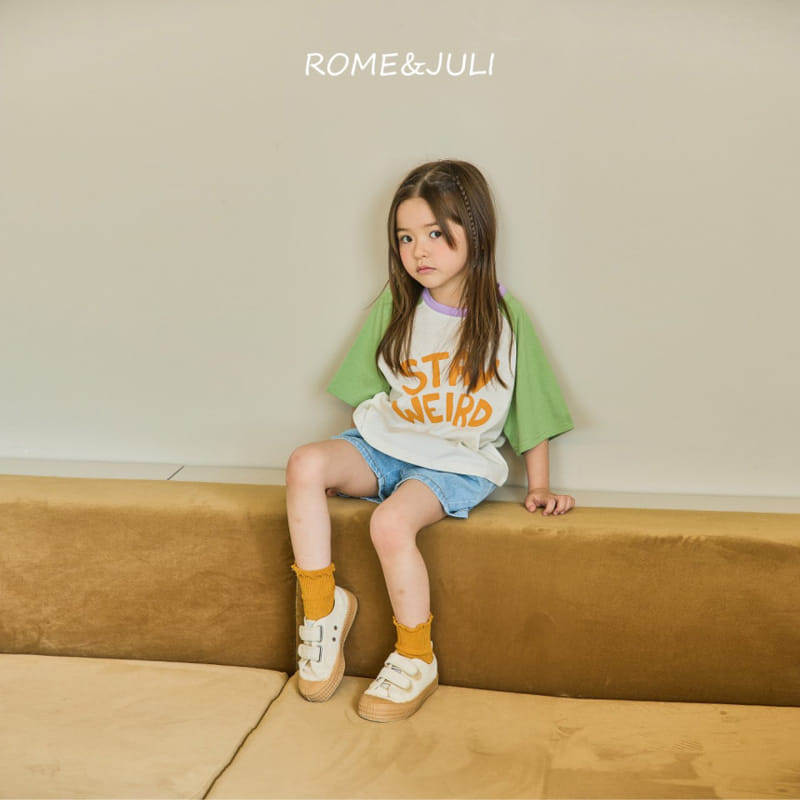 Rome Juli - Korean Children Fashion - #kidsstore - Stay Color Tee - 7