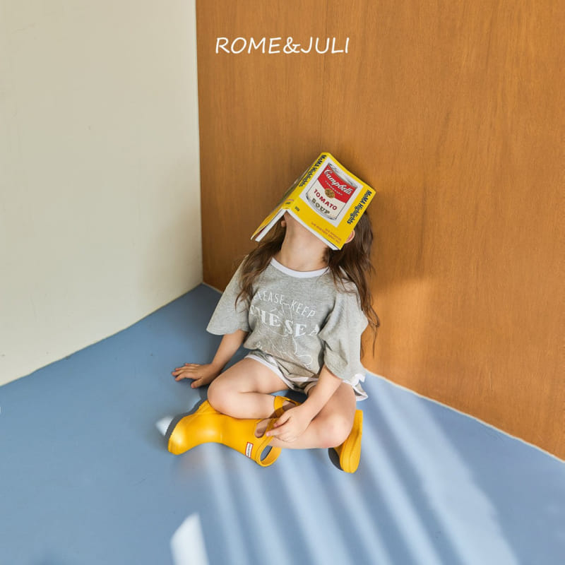 Rome Juli - Korean Children Fashion - #kidzfashiontrend - Bonobono Top Bottom Set - 10