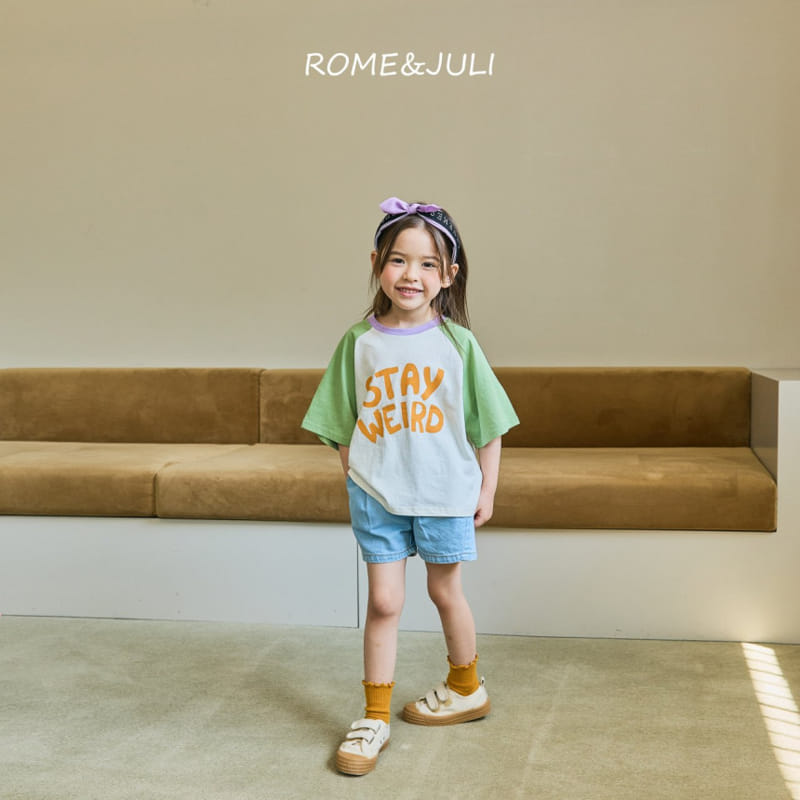 Rome Juli - Korean Children Fashion - #kidzfashiontrend - Stay Color Tee - 8