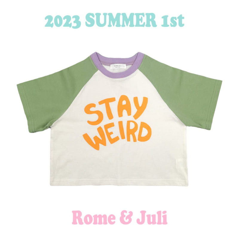 Rome Juli - Korean Children Fashion - #littlefashionista - Stay Color Tee - 10