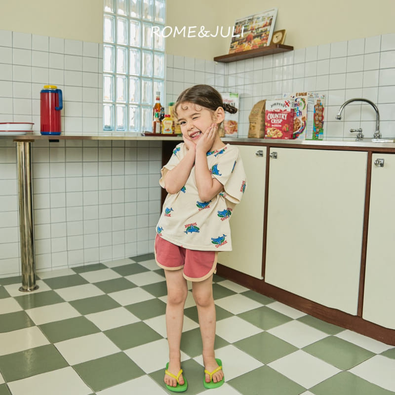 Rome Juli - Korean Children Fashion - #Kfashion4kids - Swimming Shark Tee - 4