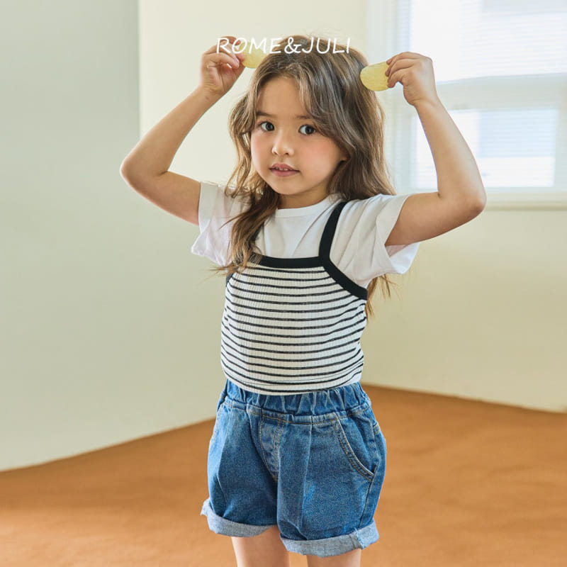 Rome Juli - Korean Children Fashion - #magicofchildhood - Lingo Bustier Sleeveless - 2