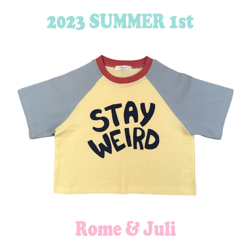 Rome Juli - Korean Children Fashion - #magicofchildhood - Stay Color Tee - 11