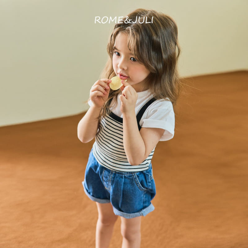 Rome Juli - Korean Children Fashion - #minifashionista - Lingo Bustier Sleeveless - 3