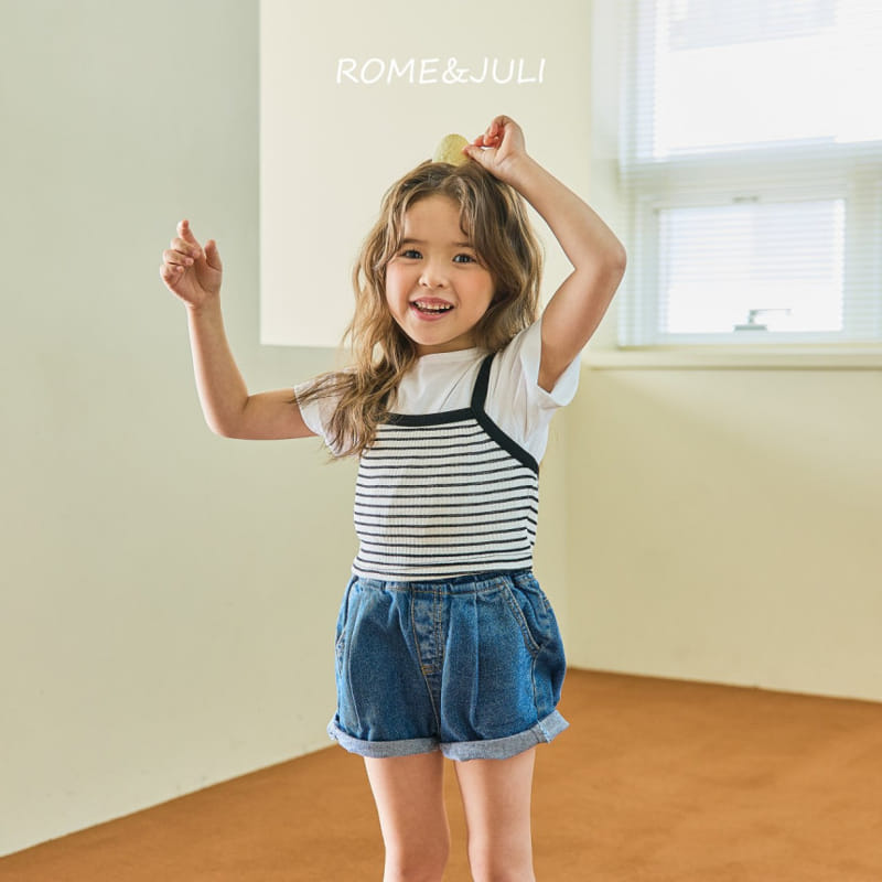 Rome Juli - Korean Children Fashion - #minifashionista - Lingo Bustier Sleeveless - 4