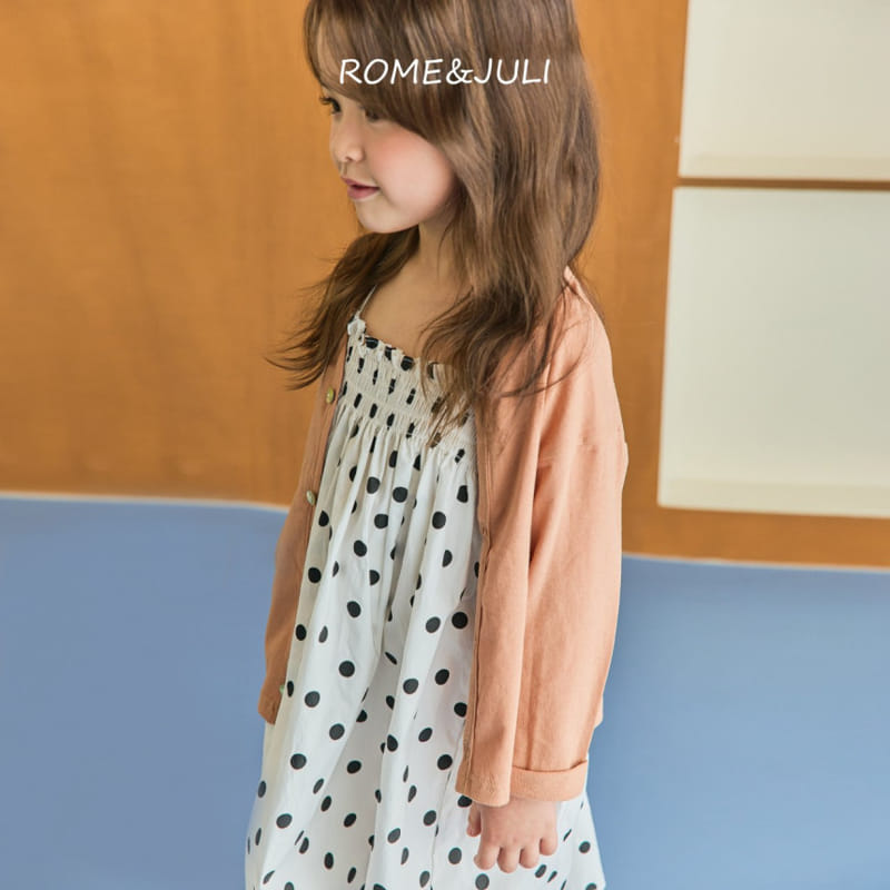 Rome Juli - Korean Children Fashion - #prettylittlegirls - Summer Basic Cardigan - 4