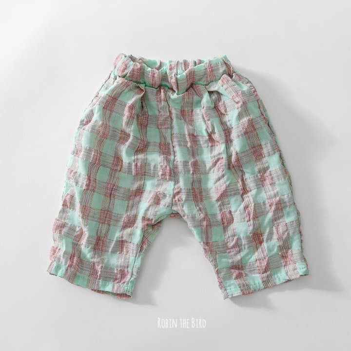 Saerobin - Korean Children Fashion - #designkidswear - Check PAnts - 3