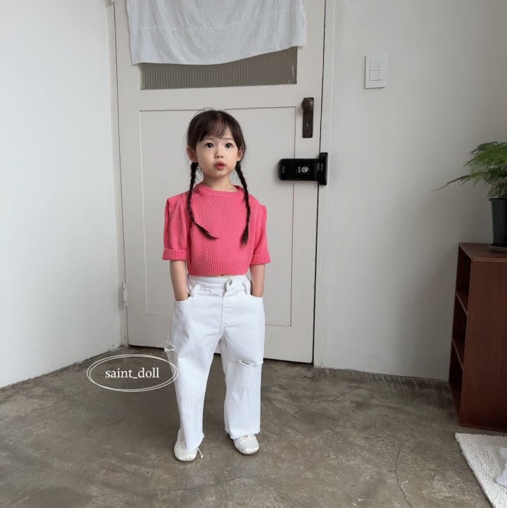 Saint Doll - Korean Children Fashion - #Kfashion4kids - Jenny Knit Tee - 5